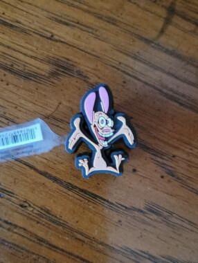 Ren and Stimpy Rubber Crocs Pin - Ren